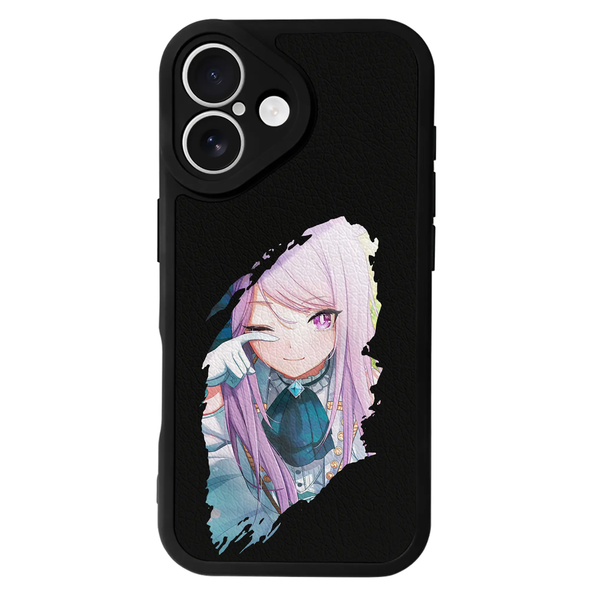 ウマ娘 プリティーダービー グッズ メジロマックイーン - IPhone 16シリーズ対応 ・ シリコンスマホケース ・ レザー調 ・ 高精度フィット ・ 耐衝撃 ・ ワイヤレス充電対応 ・ 精密カット